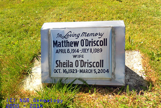 Matthew & Sheila O'Driscoll