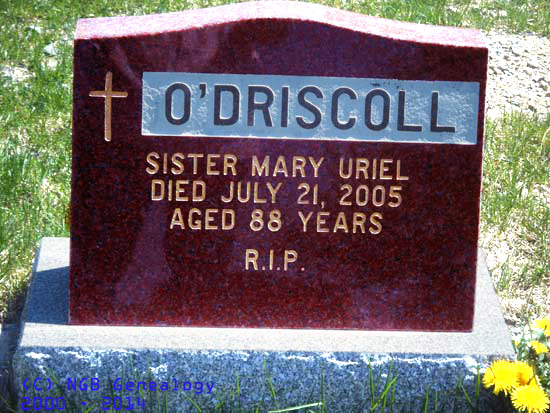 Sr. Mary Uriel O'Driscoll