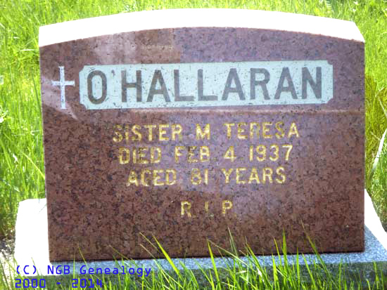 Sr. M. Teresa O'Hallaran