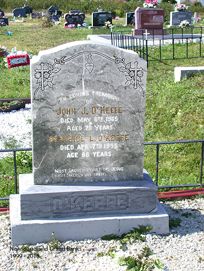 John J & Beatrice L. O'Keefe