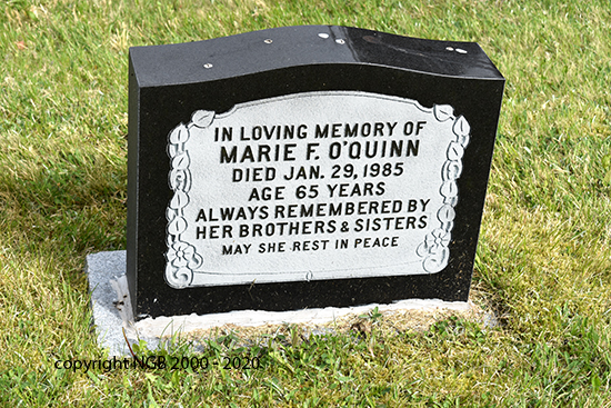 Marie F. O'Quinn