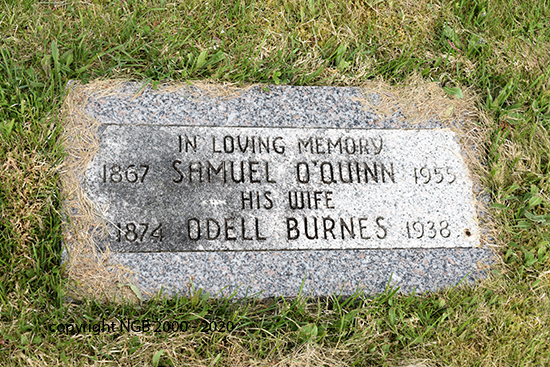 Samuel & Odell Burns O'Quinn