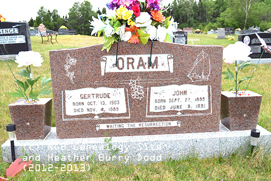 Gertrude & John Oram