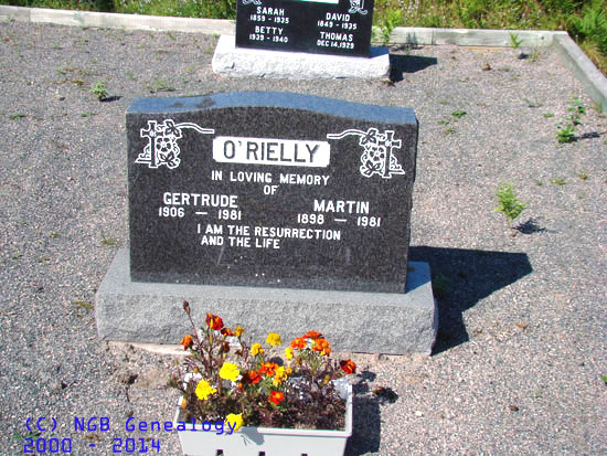 Gertrude & martin O'Rielly