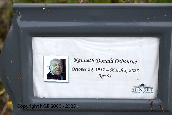 Kenneth Donald Osbourne