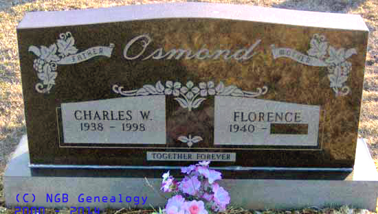 Charles and Florence Osmond