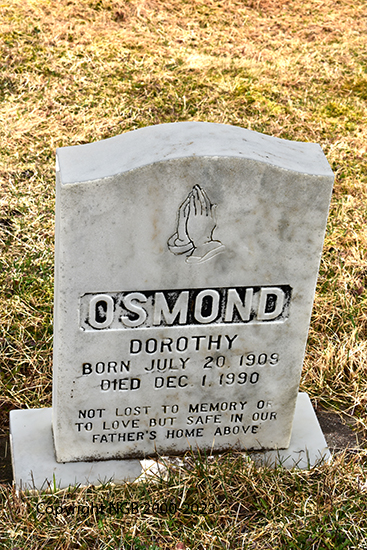 Dorothy Osmond