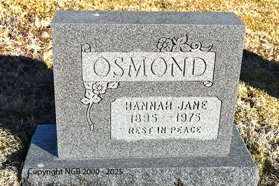Hannah Jane Osmond