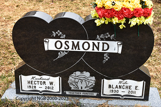 Hector W. & Blanche E. Osmond