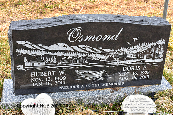 Hubert W. & Doris P. Osmond