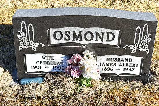 James Albert & Cedella Osmond