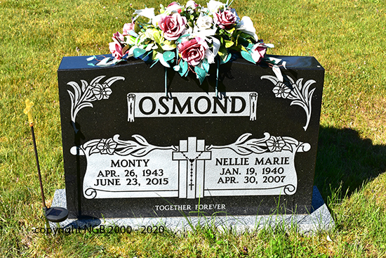 Monty & Nellie Maris Osmond