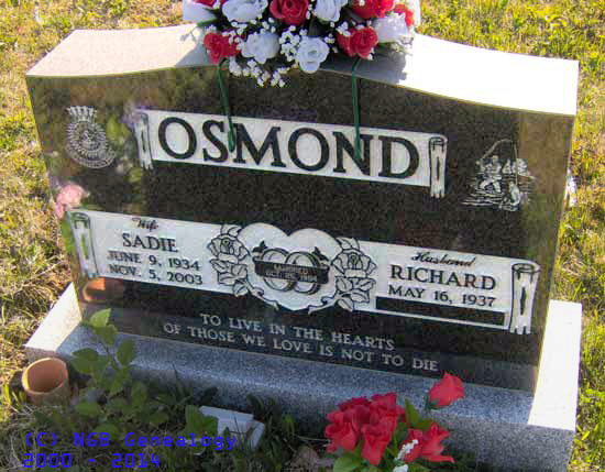 Sadie and Richard Osmond