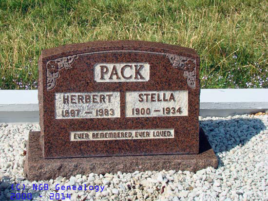 Herbert and Stella Pack