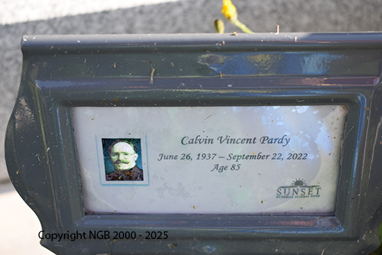 Calvin Vincent Pardy