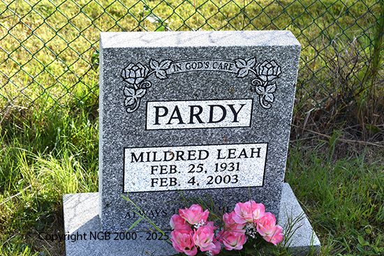 Mildred Leah Pardy