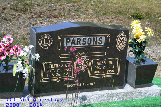 Alfred & Hazel Parsons