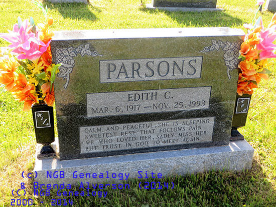 Edith C. Parsons