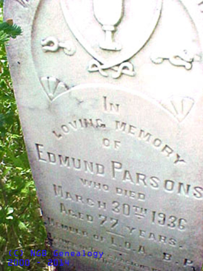 Edmund PARSONS