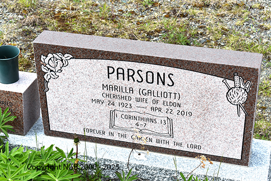 Eldon & Marilla Parsons