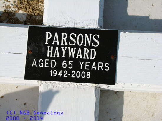 Hayward Parsons