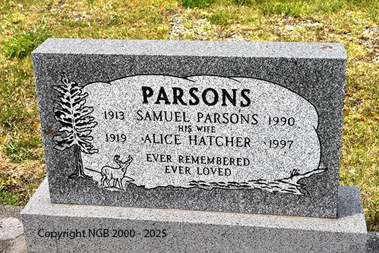 Samuel & Alice Hatcher Parsons