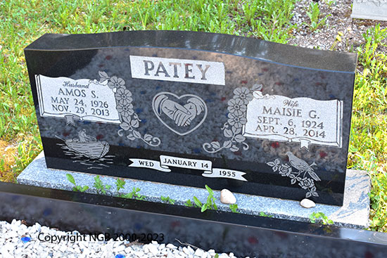 Amos S. & Maisie G. Patery
