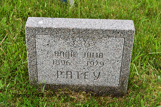 Annie Julia Patey