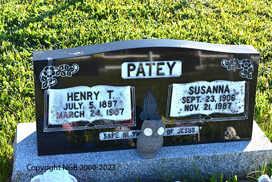 Henry & Susanna Patey