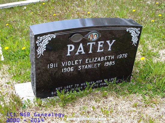 Violet Elizabeth & Stanley Patey