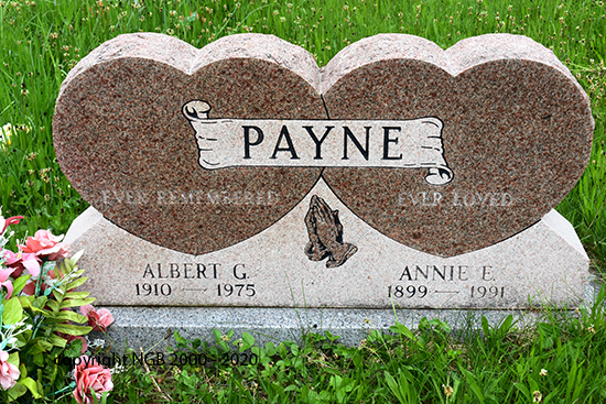 Albert G. & Annie F. Payne