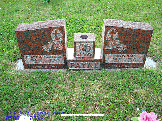 Clayton Clifford & Doris Opal Payne