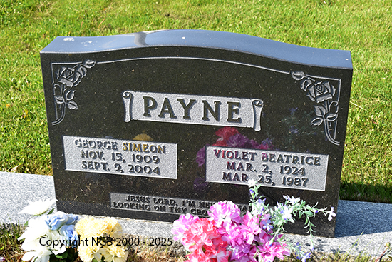 George Simeon & Violet  Beatrice Payne