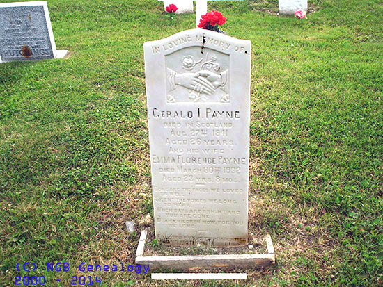 Gerald I. & Emma Florence Payne