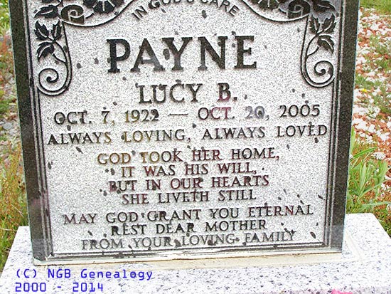 Lucy B. Payne