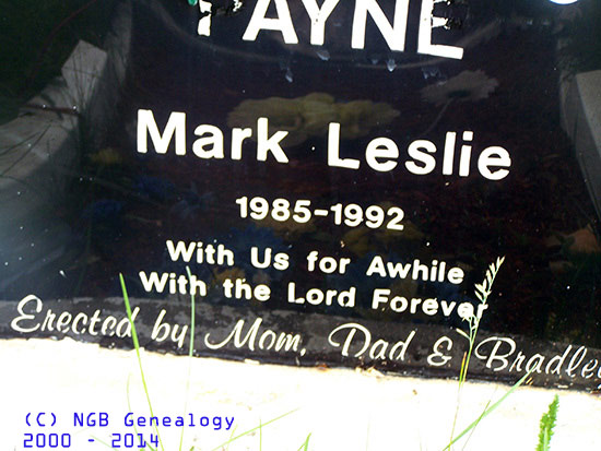 Mark Leslie Payne