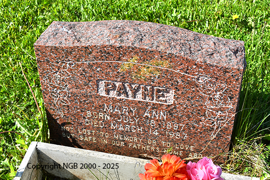 Mary Ann Payne
