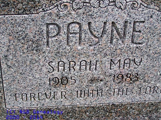 SArah May Payne