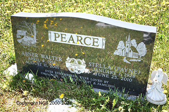 Abner Walter & Strella Pearce