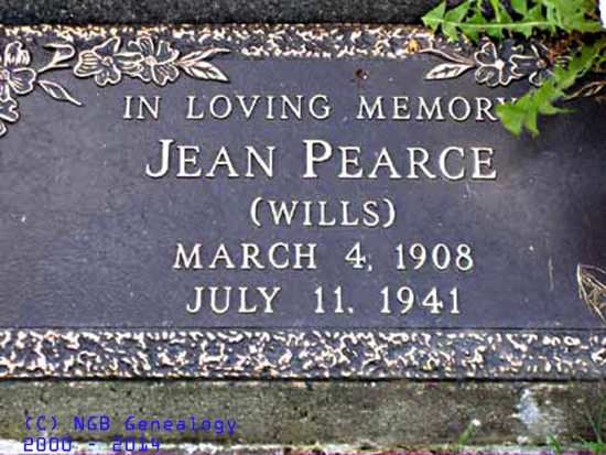 Jean PEARCE