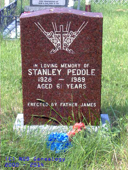 STANLEY PEDDLE