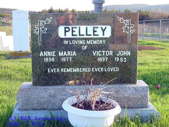 Annie Maria & Victor John Pelley