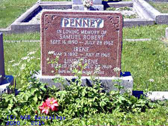 Samuel, Irene, and Linda PENNEY