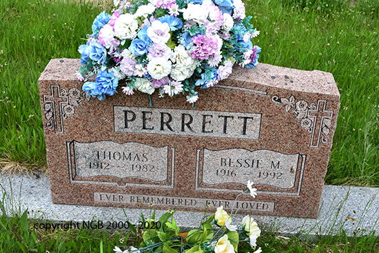 Thomas & Bessie Perrett