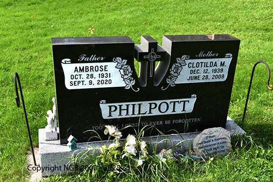 Ambrose & Clotilda Philpott