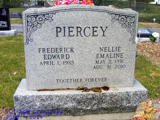 Frederick Edward and Nellie Emaline Piercey