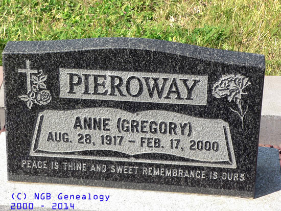 Anne (Gregory) Pieroway