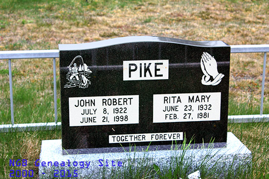 John Robert & Rita Mary Pike
