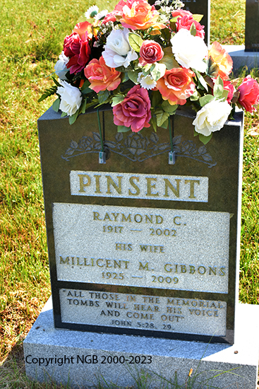 Raymond C. & Millicent M. Gibbons Pincent