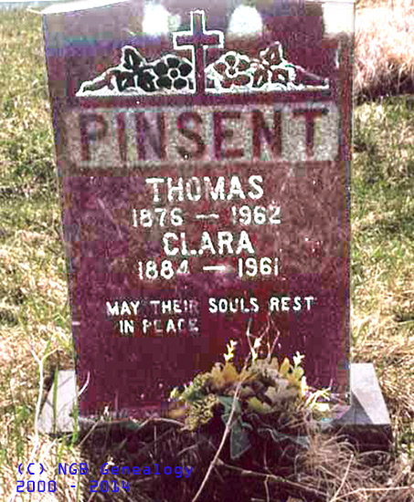 Thomas & Clara Pinsent